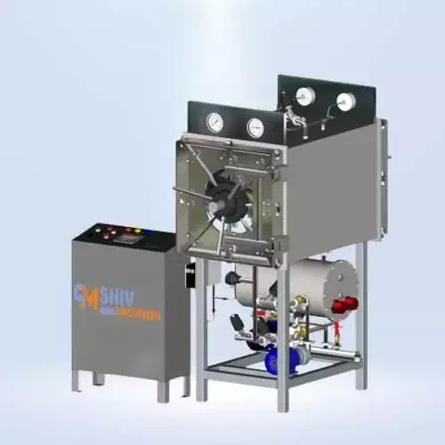 image of shiv machinery's automatic steam sterilizer