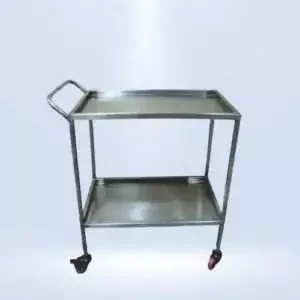 SS TABLE TROLLEY